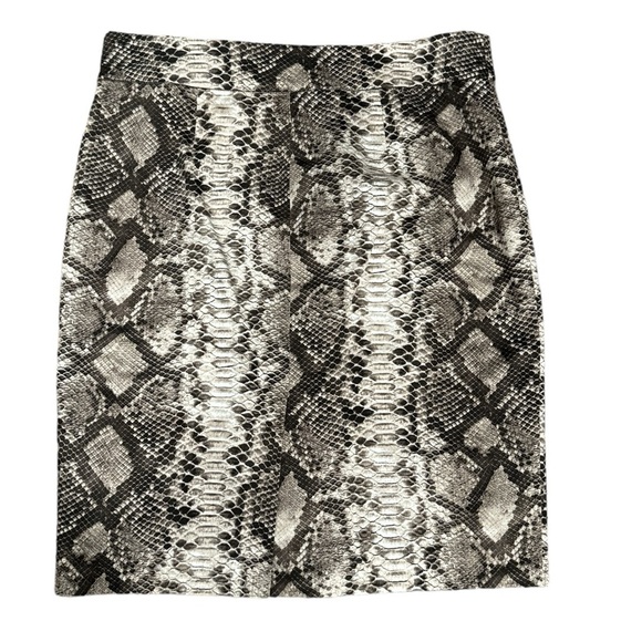 MICHAEL Michael Kors Python Print Pencil Skirt Sz 4 - Picture 2 of 5